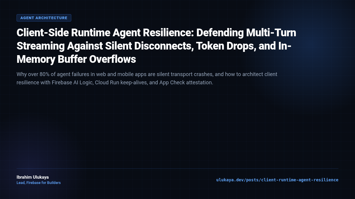 Illustration for Client-Side Runtime Agent Resilience: Defending Multi-Turn Streaming Against Silent Disconnects, Token Drops, and In-Memory Buffer Overflows